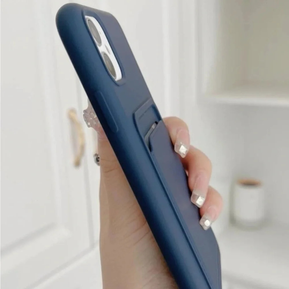 ⚠️Clearance💙iPhone 13 / 13 Pro Solid Phone Case With Card Slot - Picture 4 of 4